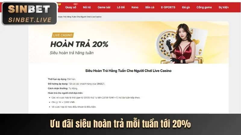 Thưởng nạp lại và hoàn trả
